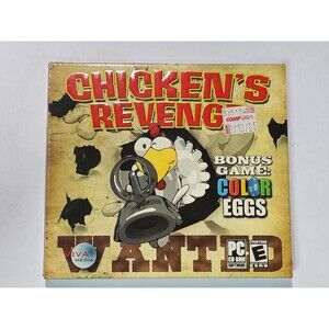 PC CD-ROM Chicken's Revenge: The Food Chain Just Got Twisted! New Sealed